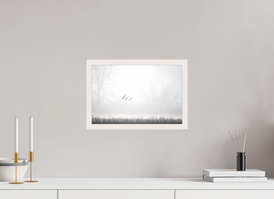 Silk Silhouettes, Sandhill Cranes