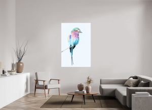 African Pastels, Lilac-Breasted Roller